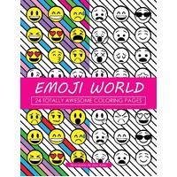 Emoji World: 24 Totally Awesome Coloring Pages (Emoji Coloring) Paperback