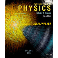 Fundamentals of Physics, Volume 1: Chapters 1 - 20 - Hardcover Book