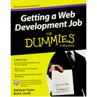 Getting a Web Development Job for Dummies - Paperback Book