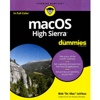 Macos High Sierra for Dummies -Bob LeVitus Education Book
