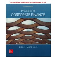 ISE Principles of Corporate Finance - Richard A. Brealey