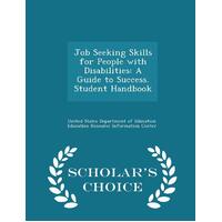 Job Seeking Skills for People with Disabilities Paperback Book