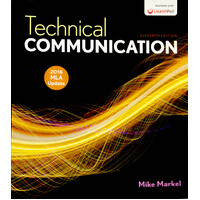 Technical Communication with 2016 MLA Update Paperback Book