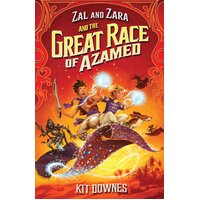 Zal and Zara and the Great Race of Azamed Paperback Novel Book