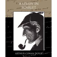 A Study In Scarlet Sir Arthur Conan Doyle Paperback Novel Book