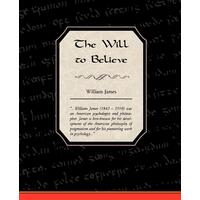 The Will to Believe William James Paperback Book