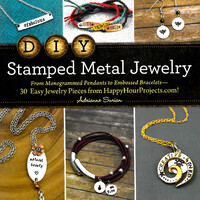 DIY Metal Stamped Jewellery -Adrianne Surian Art Book