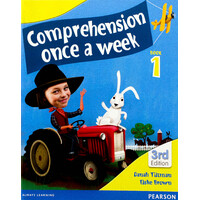 Comprehension Once a Week 1 -Elske Brown Danah Tiltman Paperback Book