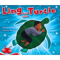 Bug Club Emergent Phonic Fiction Red: Ling and the Turtle Paperback Book