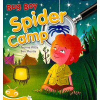 Bug Club Level 8 - Yellow -Bug Boy - Spider Camp! - Children's Book