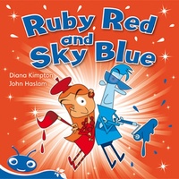 Bug Club Level 11 - Blue: Ruby Red and Sky Blue -Diana Kimpton Book