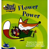 Bug Club Level 11 - Blue: Basil Brush - Flower Power - Paperback Children's Book