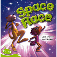 Bug Club Level 14 - Green: Space Race -Celia Warren Paperback Children's Book