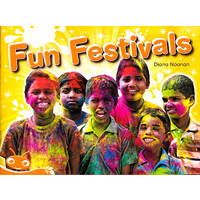 Bug Club Level 16 - Orange -Fun Festivals -Diana Noonan Children's Book