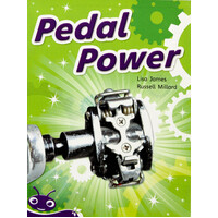 Bug Club Level 19 - Purple: Pedal Power -Lisa James Paperback Children's Book