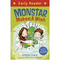 Early Reader: Monstar Makes a Wish -Pete Williamson Steve Cole Book