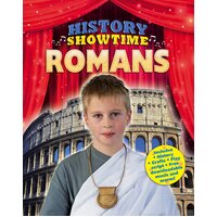 History Showtime: Romans Avril Thompson Liza Phipps Hardcover Book