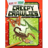 Ready, Set, Draw: Creepy Crawlies Paul Gamble Paperback Book