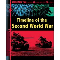 World War Two: Timeline of the Second World War Simon Adams Paperback Book