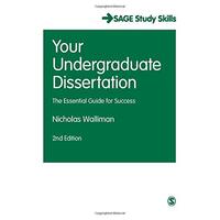 Your Undergraduate Dissertation Paperback Book