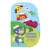 Animal Friends: Swimming Hole Party! [Board book] Junzo Terada Book