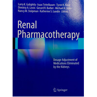 Renal Pharmacotherapy Paperback Book