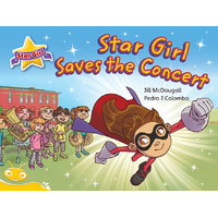 Star Girl Saves the Concert Jill McDougall Paperback Book