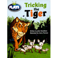 Bug Club Fluent Fiction Play: Tricking the Tiger - Paperback Children's Book