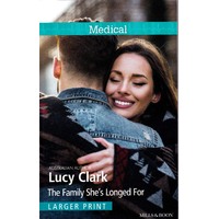 The Family She's Longed For Lucy Clark Paperback Book