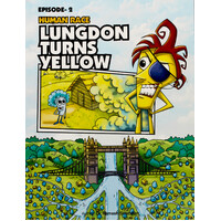 Human Race Episode - 2: Lungdon Turns Yellow - Paperback Children's Book