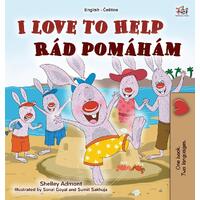 I Love to Help (English Czech Bilingual Book for Kids) - Shelley Admont