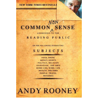 Common Nonsense -Andy Rooney Book
