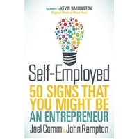 Self-Employed: 50 Signs That You Might Be an Entrepreneur Paperback Book