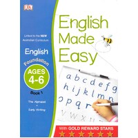 English Made Easy: Foundation Book 1 DK Australia Paperback Book