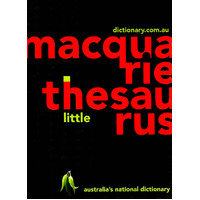 Macquarie Little Thesaurus -Macquarie Dictionary Paperback Book