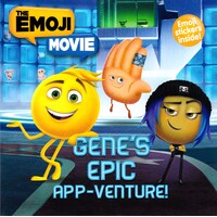 GENE'S EPIC APP VENTURE EMOJI: Emoji Movie Paperback Book
