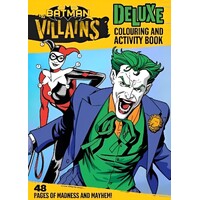 DC VILLAINS DELUXE C&A: DC Comics Book