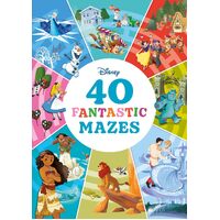 40 Fantastic Mazes (Disney: Deluxe Edition) - 