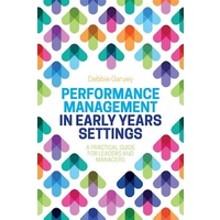 Performance Management in Early Years Settings Politics Book