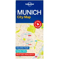 Lonely Planet Munich City Map Paperback Book