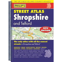 Philip's Street Atlas Shropshire and Telford Philip's Maps Book