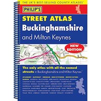 Philip's Street Atlas Buckinghamshire: Philip's Street Atlas - Travel Book