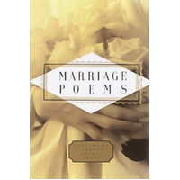 Marriage Poems John Hollander Hardcover Book