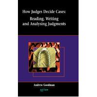 How Judges Decide Cases: Reading and Writing Judgments - Law Book