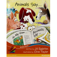 Animals Say... -Jill Eggleton Paperback Children's Book