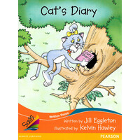 Sails Fluency Level Set 1 - Orange: Cat's Diary (Reading Level 17/F&P Level J) Book