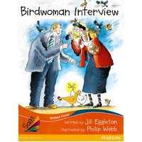 Sails Fluency Level Set 1 - Orange: Birdwoman Interview - Paperback Children's Book