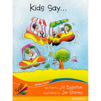 Sails Fluency Level Set 2 - Orange -Kids Say ... - Children's Book