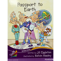 Passport to Earth -Jill Eggleton Paperback Children's Book