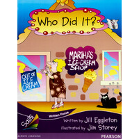 Who Did It? -Jill Eggleton Paperback Children's Book